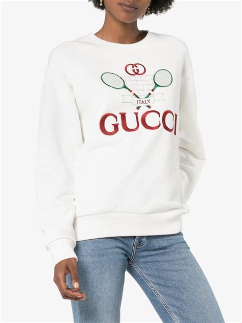 gucci sweater tag|gucci sweatshirt women's.